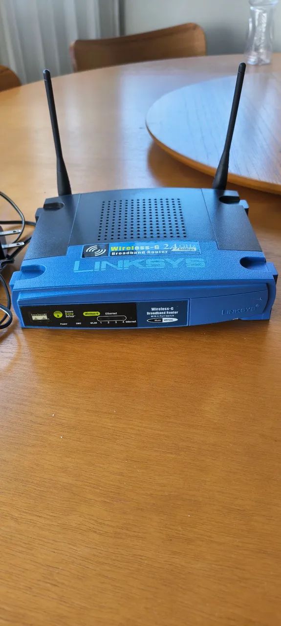 Roteador Linksys WRT54G