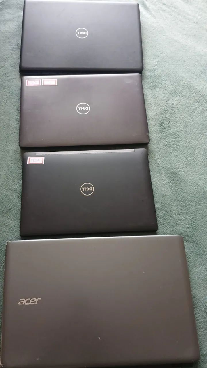 Notebooks Dell e Acer todos funcionando Pra retiradas de Peças