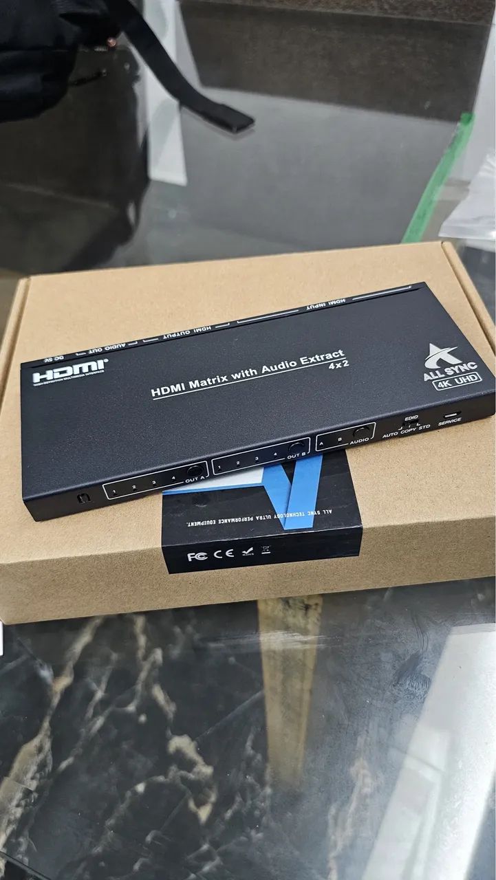 Matrix HDMI 4x2 All Sync MX42 Scaler4K - Foto 3
