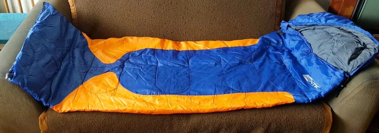 Saco de Dormir para Camping - Adulto - NTK (Modelo Freedom) - 2 m - Usado - Bom Estado