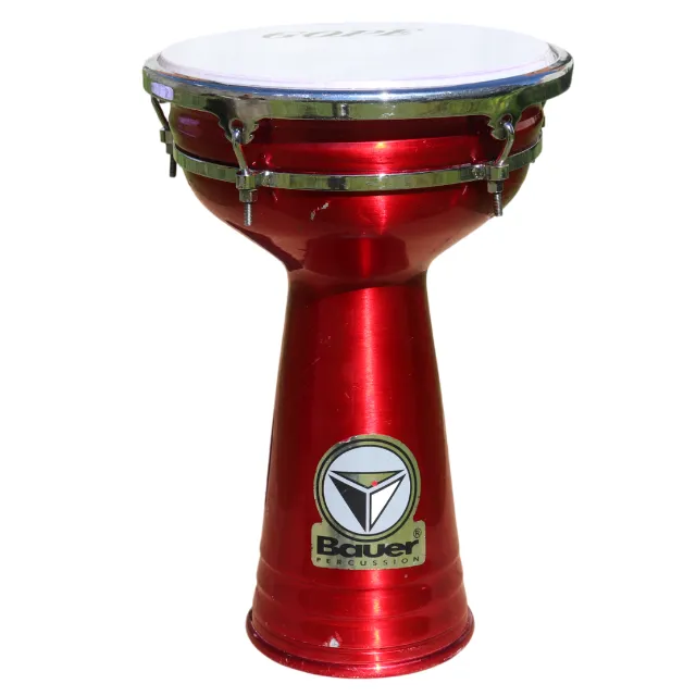 美品　GAWHARET EL FAN ダラブッカ　ヘッドMITTELLO Darbuka Gawharet El Fan Original + Bag + 2 Peles Extras