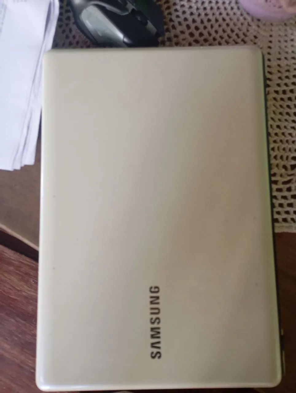 Notebook Samsung à Venda<br><br>Notebook Samsung funcionando ? tela funcionando normalmente. - Foto 2