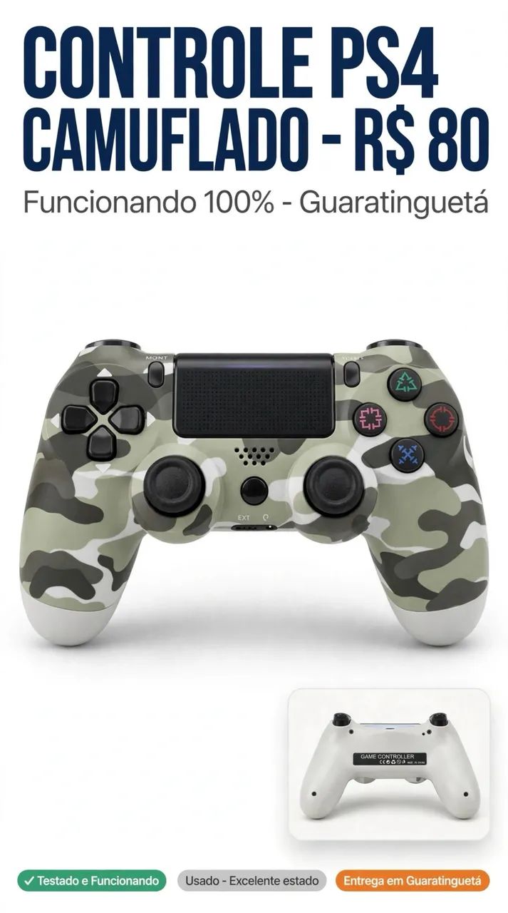 Controle de PS4