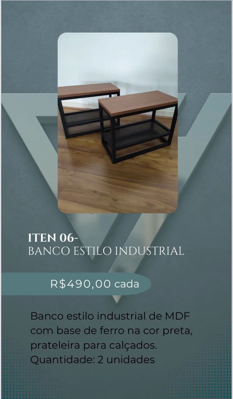 Móveis estilo industrial  - Foto 2