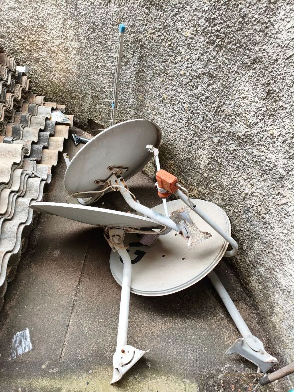 Antenas parabólicas usadas