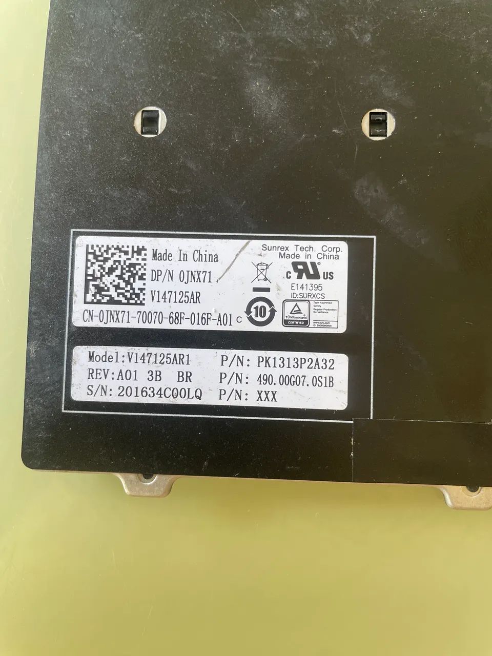 Teclado compatível com Dell V147125AR1 - Foto 3