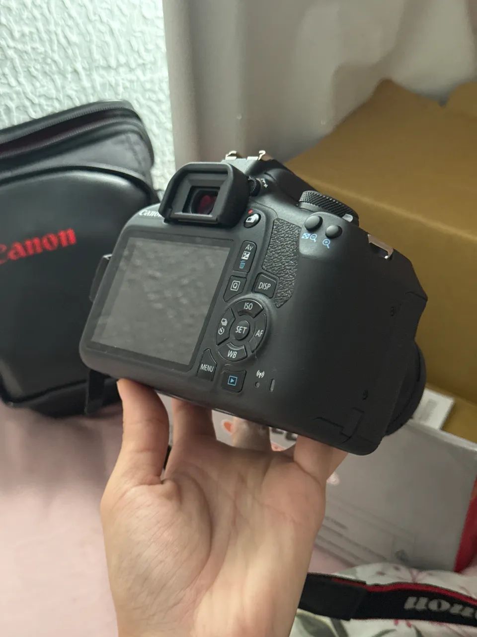 Câmera Canon Rabel T7 NOVA!!!  - Foto 2