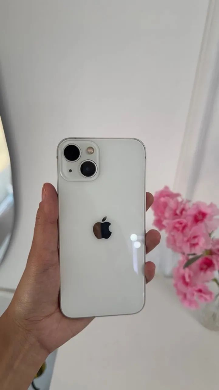Iphone 13 128gb Branco - Tela Soft OLED - Bateria Original Apple