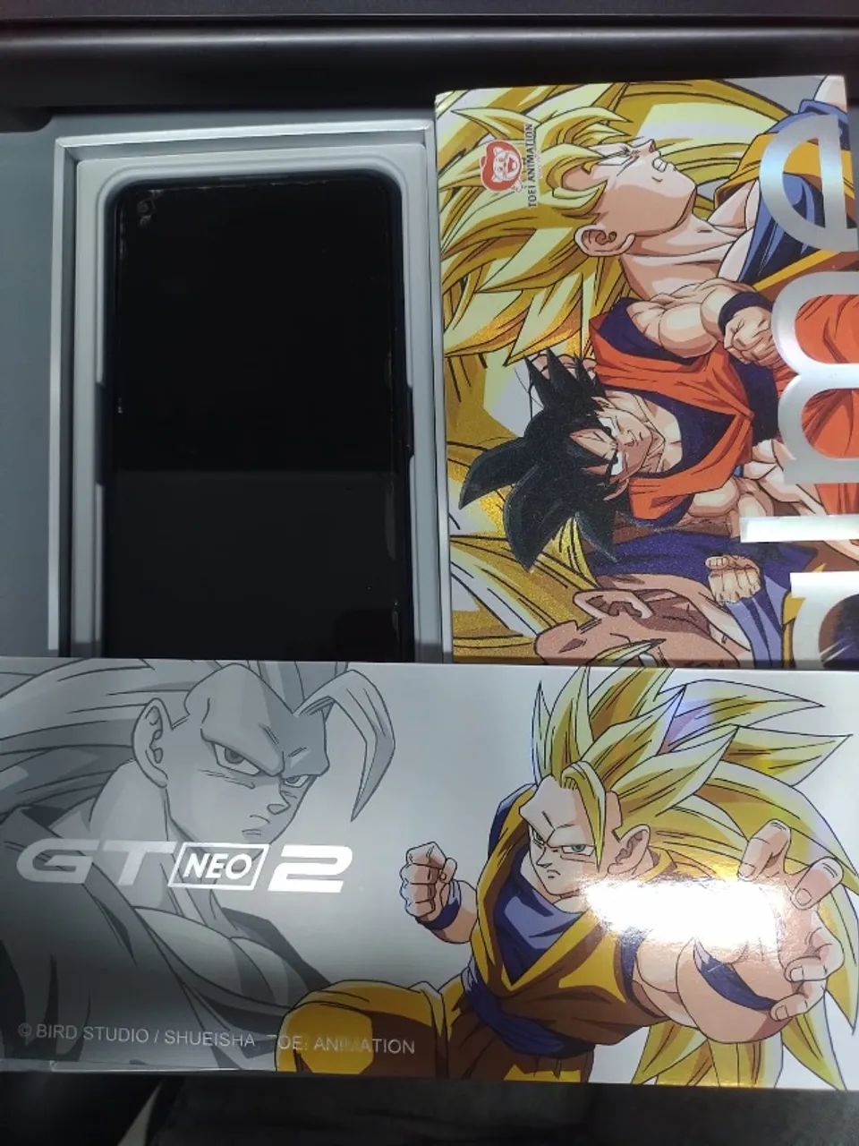 Realme Gt Neo 2 Edição Rara Dragon Ball Z 256gb Rom 12gb Ram