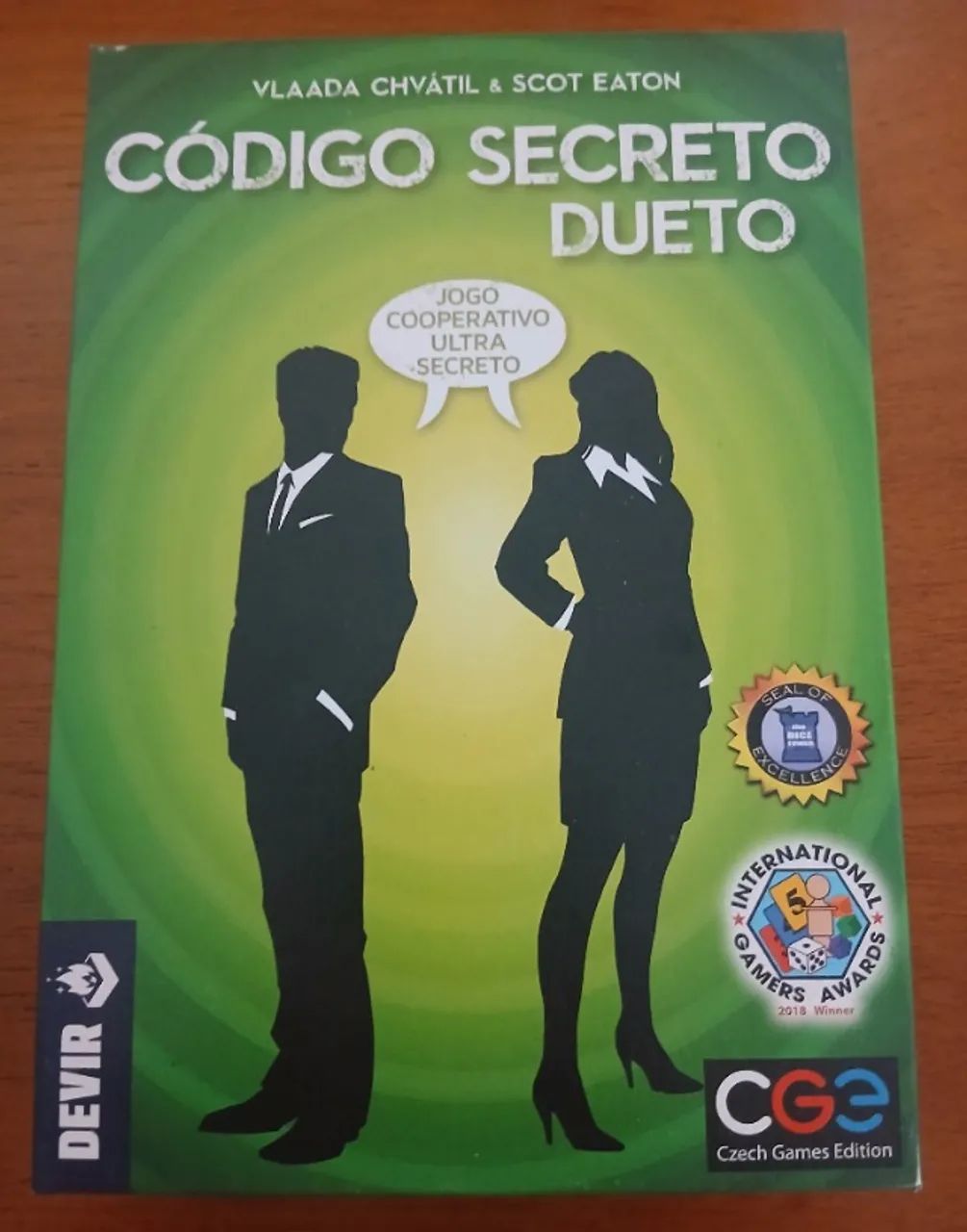 Código secreto Dueto - Board game, jogo de tabuleiro 
