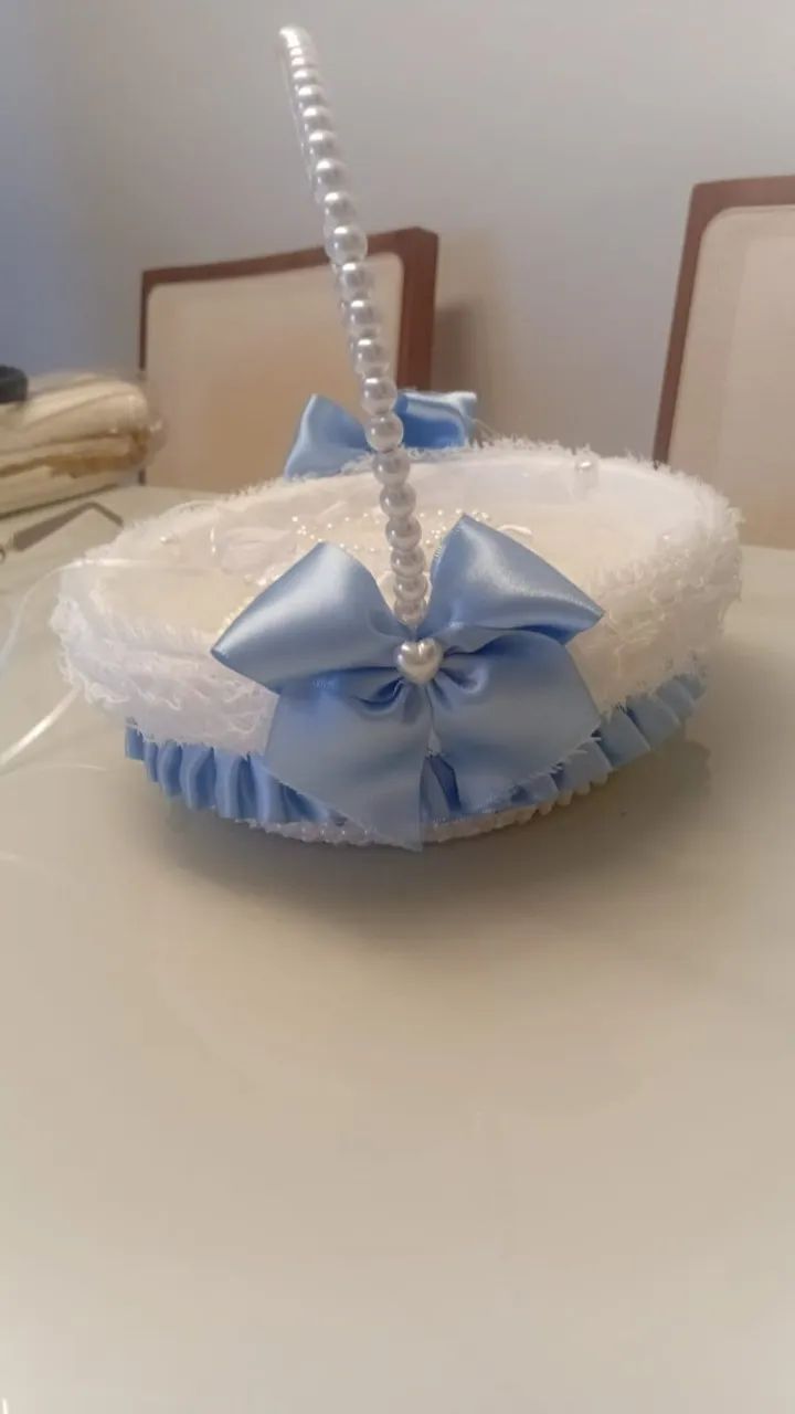 LINDA CESTINHA PARA DAMA DE HONRA - CASAMENTO - Foto 5