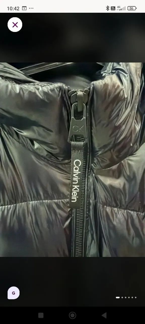 Jaqueta puffer Calvin Klein original  - Foto 2