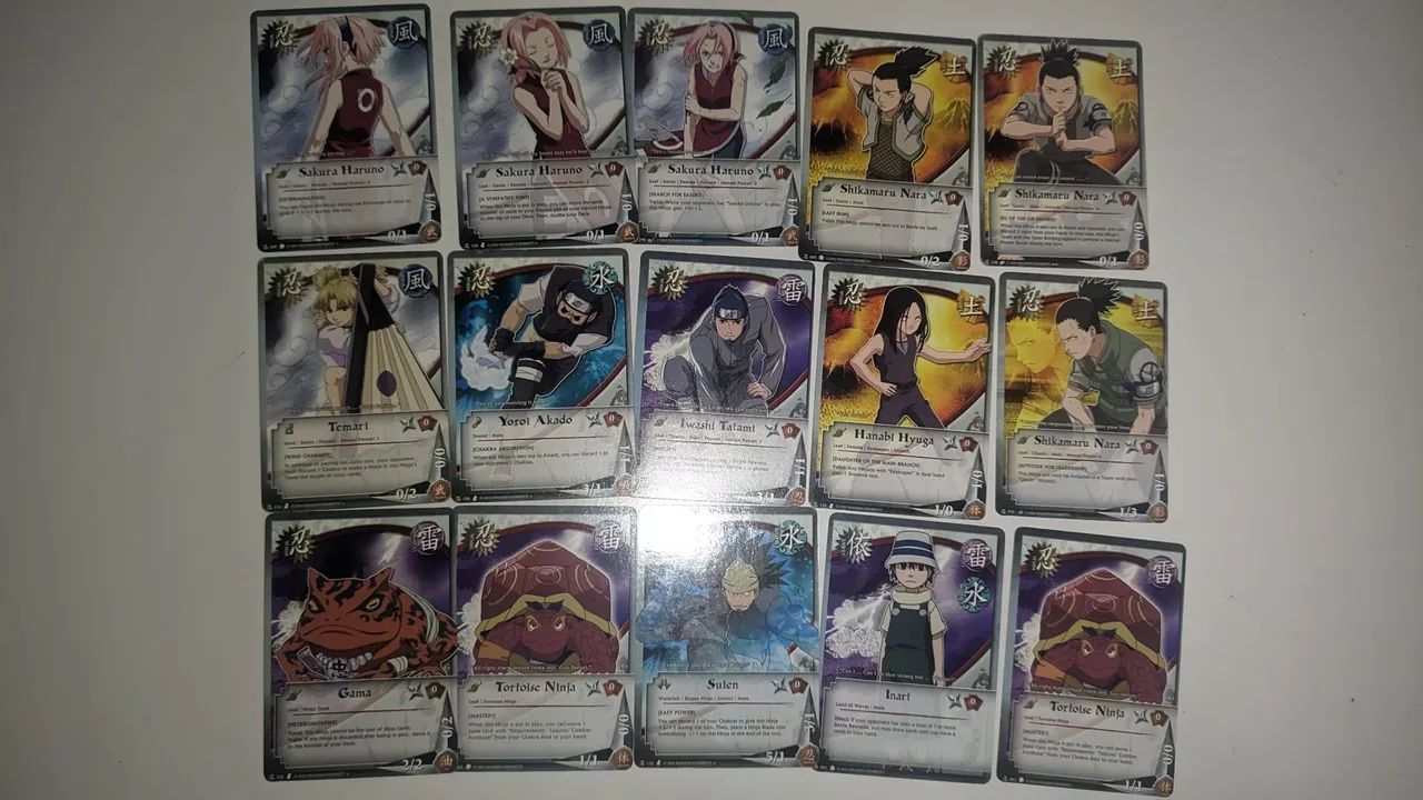 Cards Naruto CCG - Hobbies e coleções - Rafael Arruda, Sobral