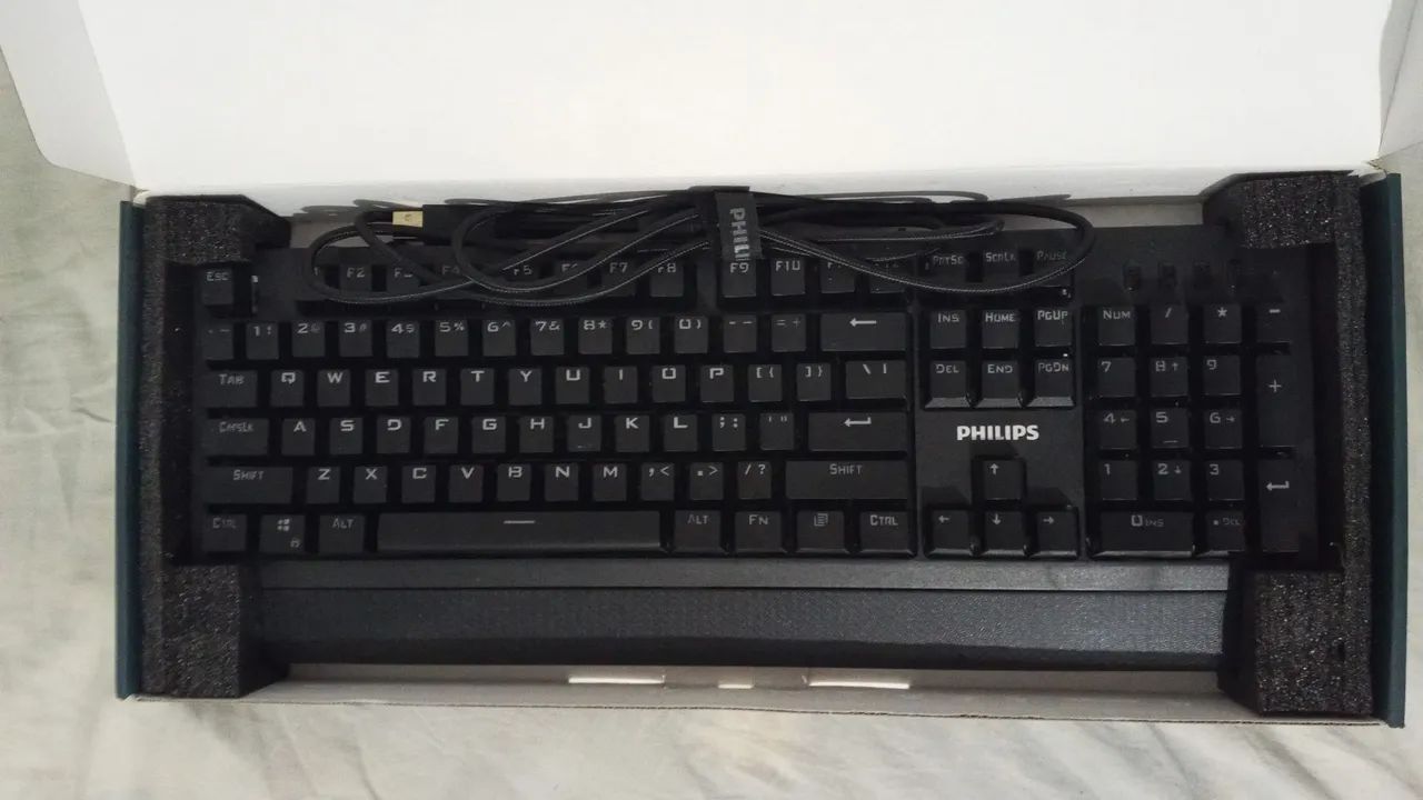 TECLADO MECÂNICO PHILIPS GAMER - Foto 2