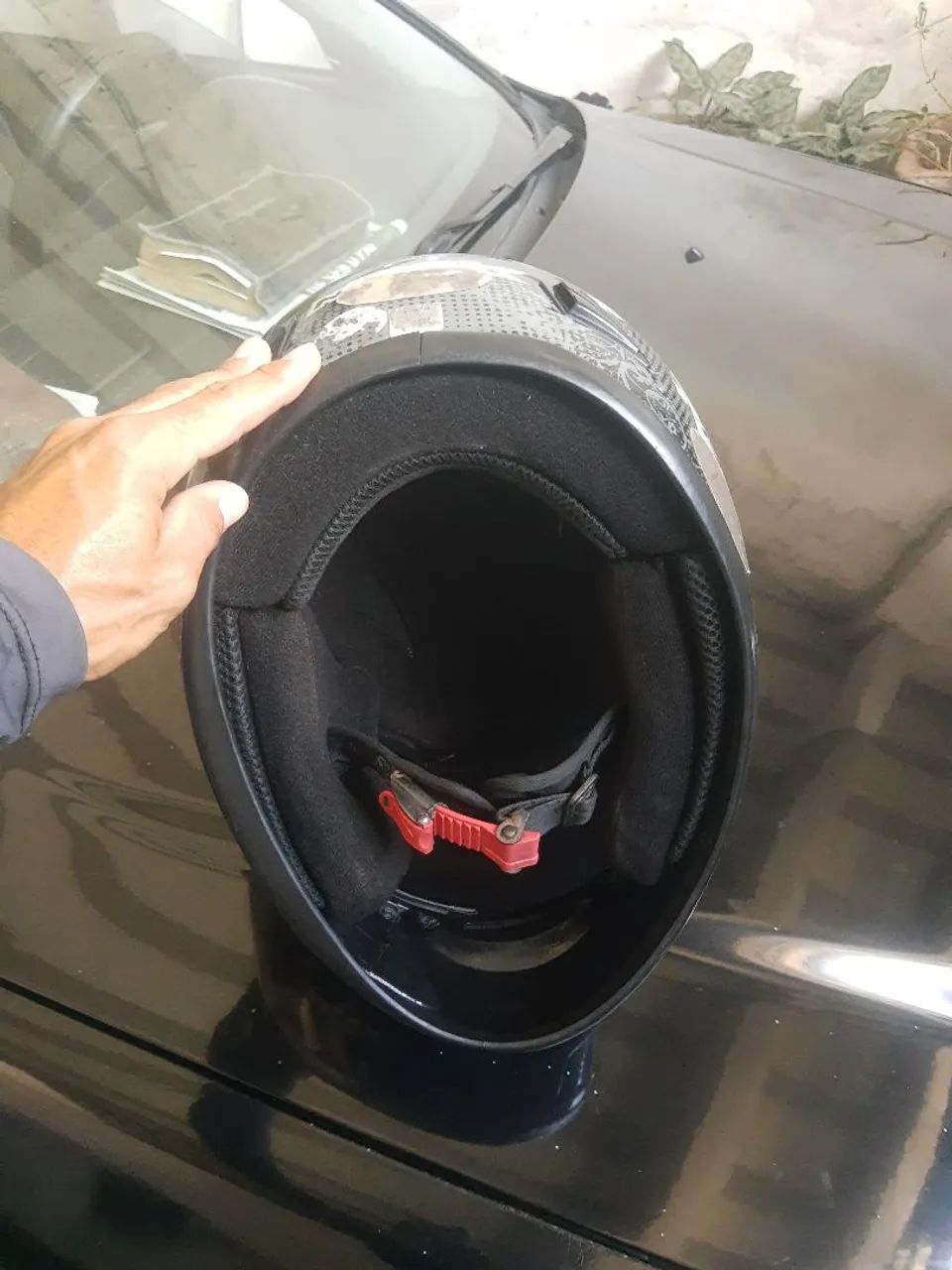 Capacete e calça de trilhas  - Foto 3
