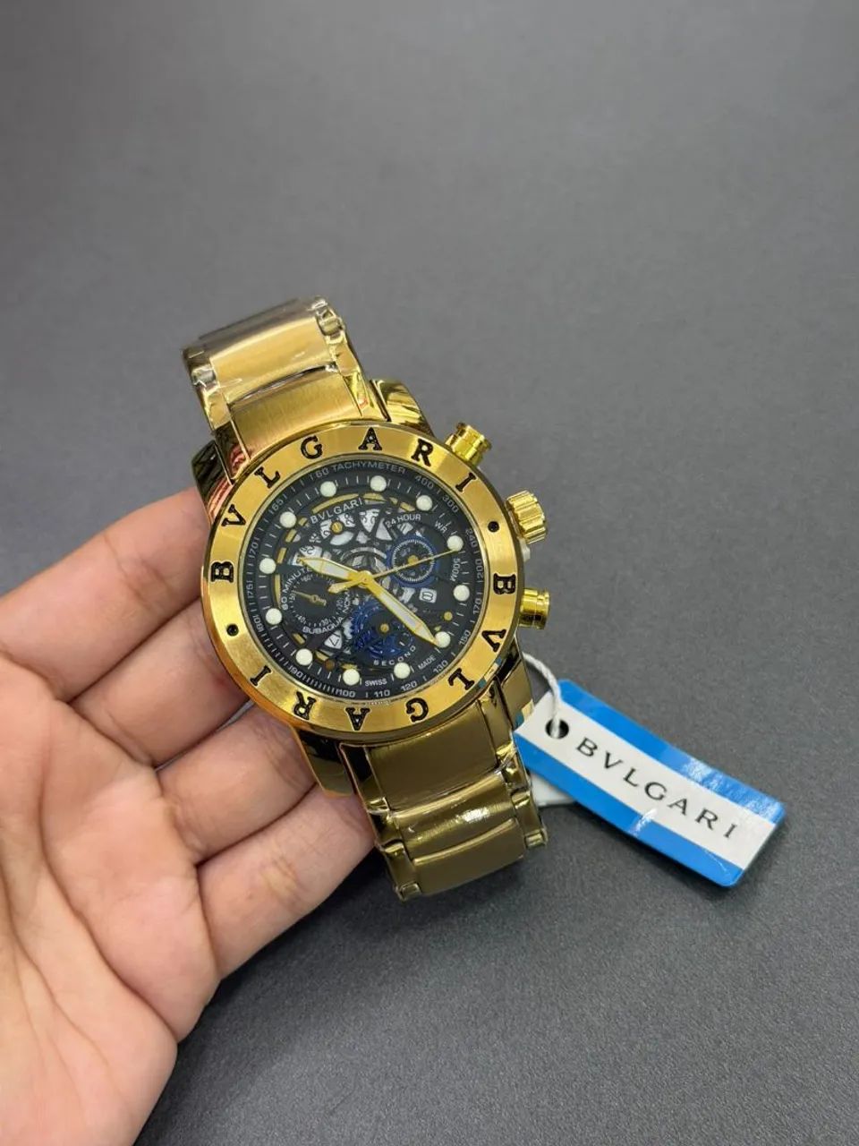 Relógio Bvlgari esqueleto  - Foto 5