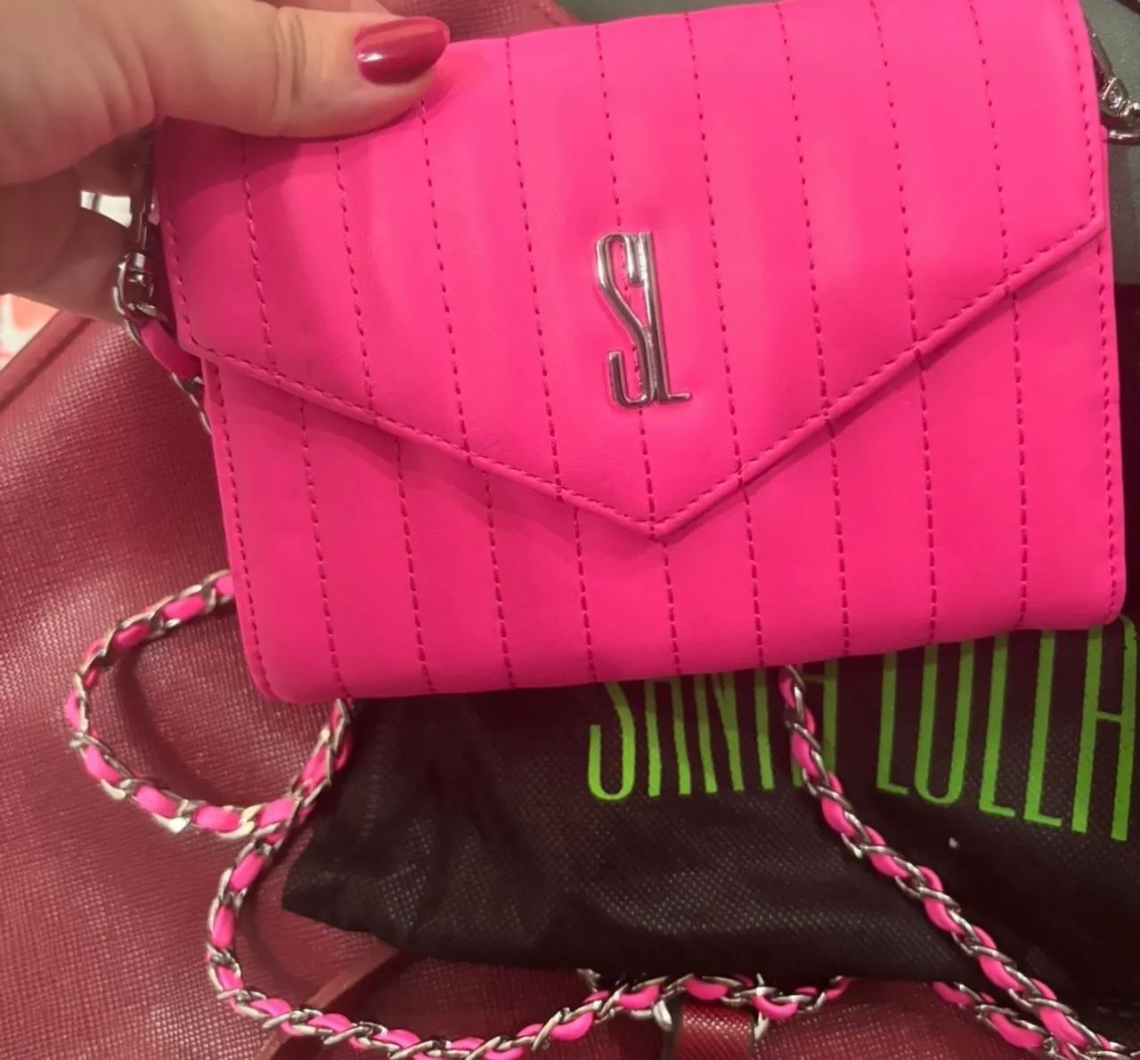 Bolsa clutch Santa Lolla 