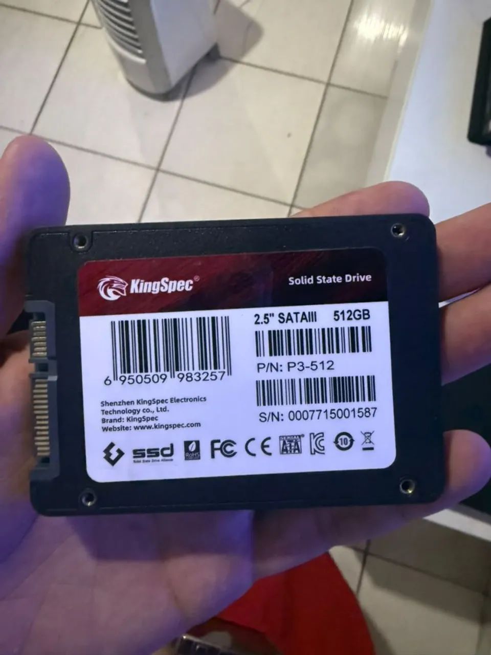 SSD SATA 2.5 512GB  - Foto 2