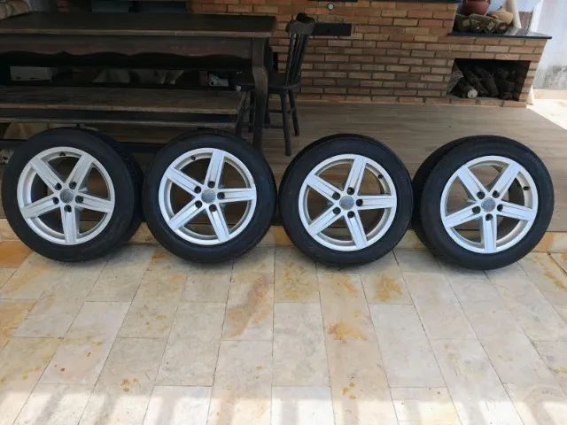 JOGO RODAS COMPLETAS AUDI A3 