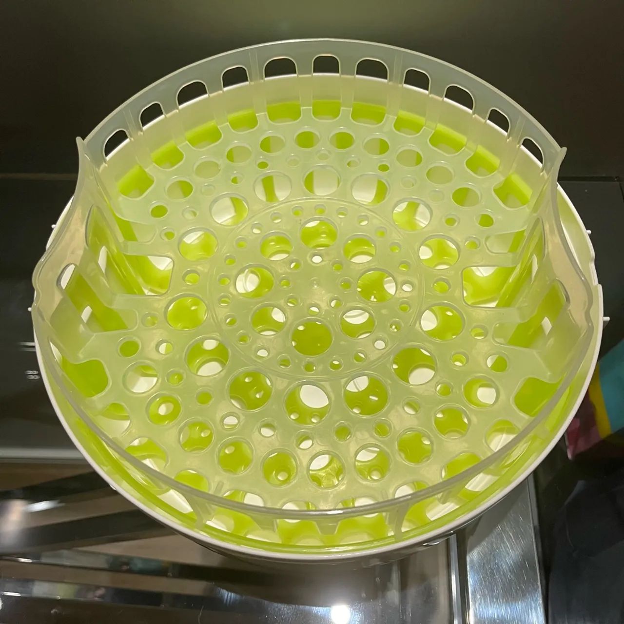 Esterilizador para micro-ondas com pinça MAM - Foto 2