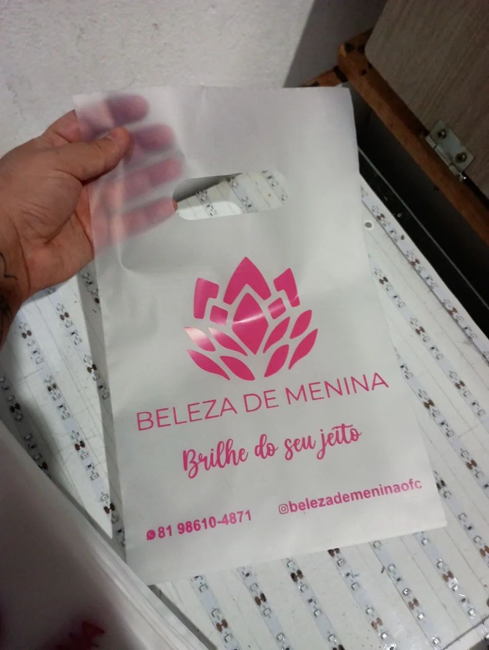 Sacola Boca de Palhaço Personalizada  - Foto 4