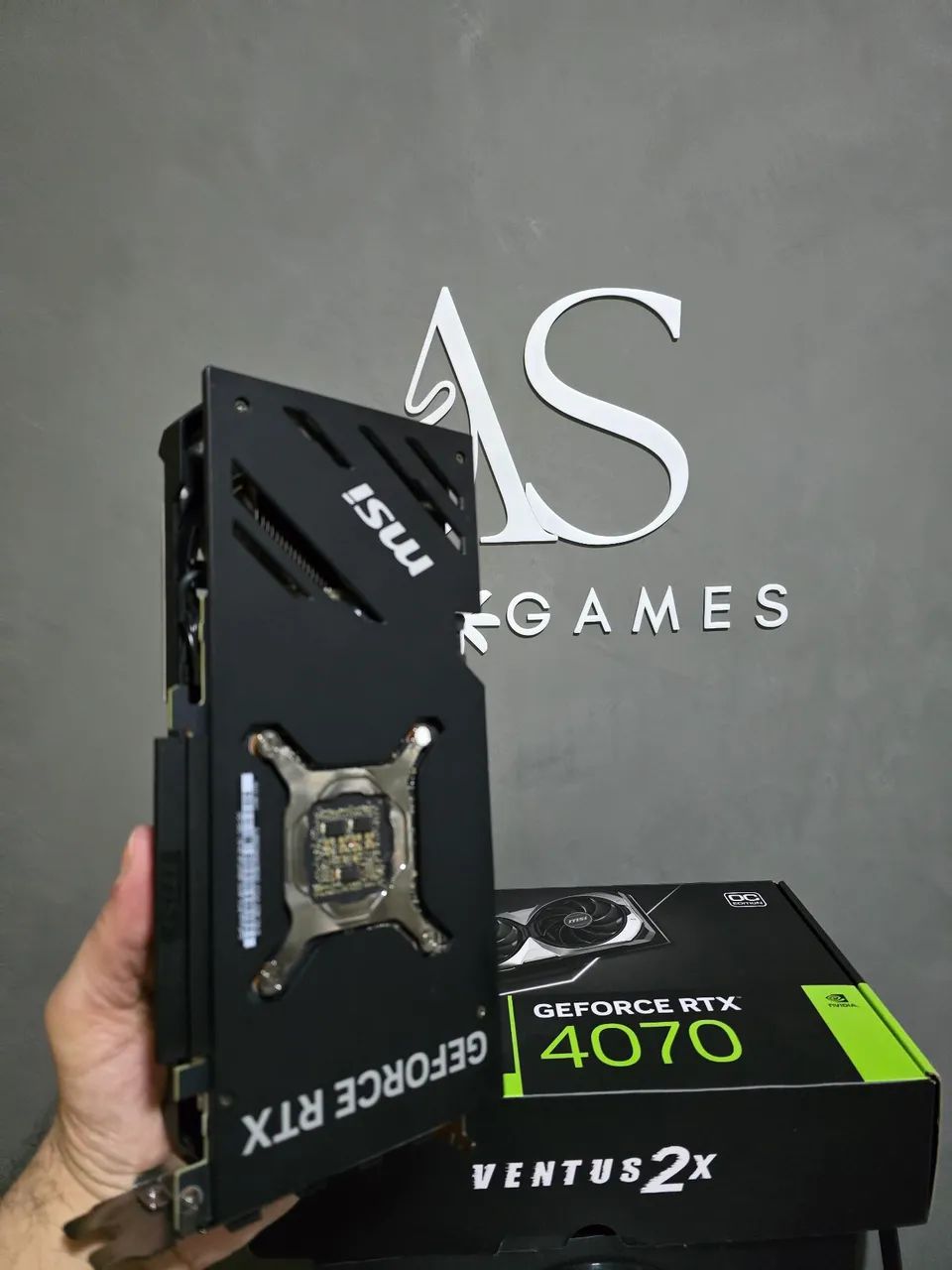 RTX 4070 MSI Ventus X2 - Foto 4