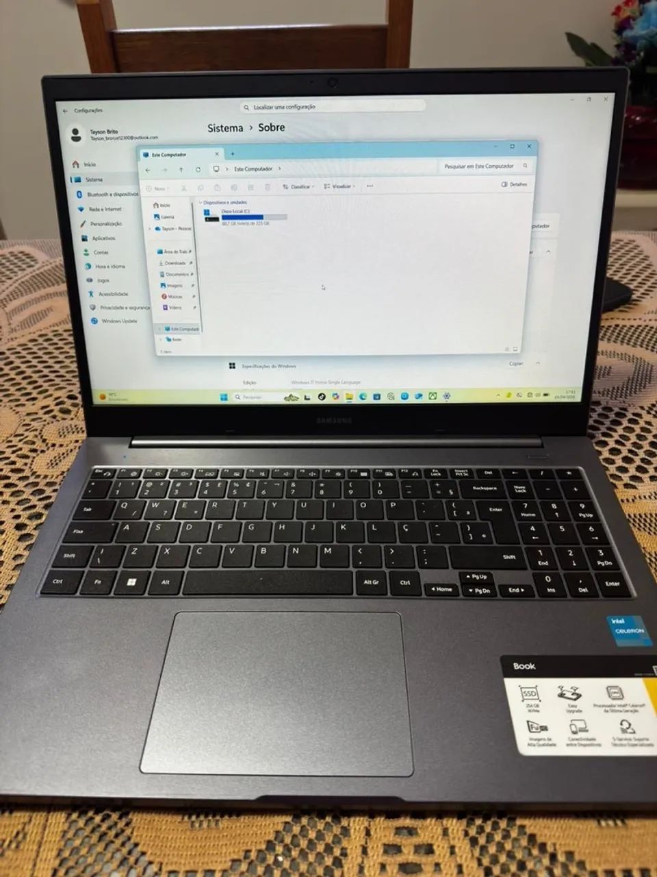 Notebook Samsung  - Foto 5