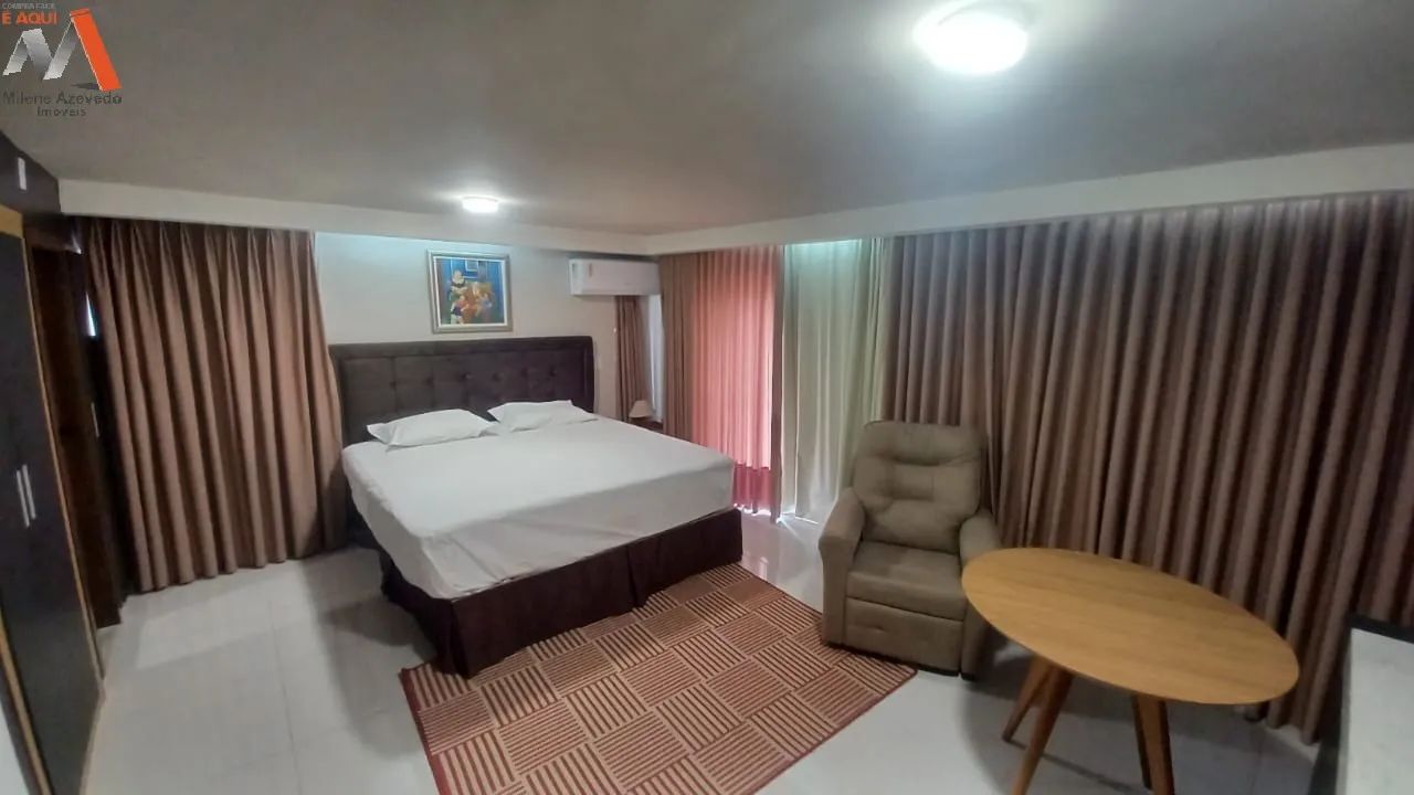 APARTAMENTO MOBILIADO DE 1 QUARTO ESTILO LOFT NO BAIRRO DE BATISTA CAMPOS! ÁREA PRIVATIVA 