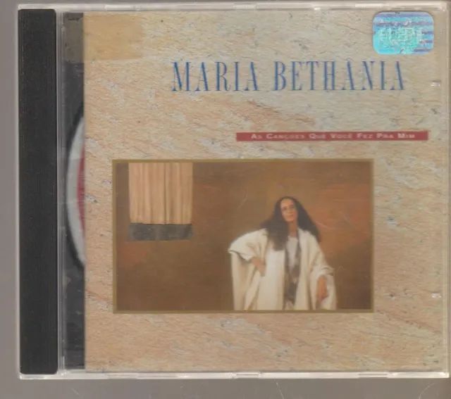 Cd Maria Bethania, As Canções Que Você Fez Pra Mim, 1993, Polygram