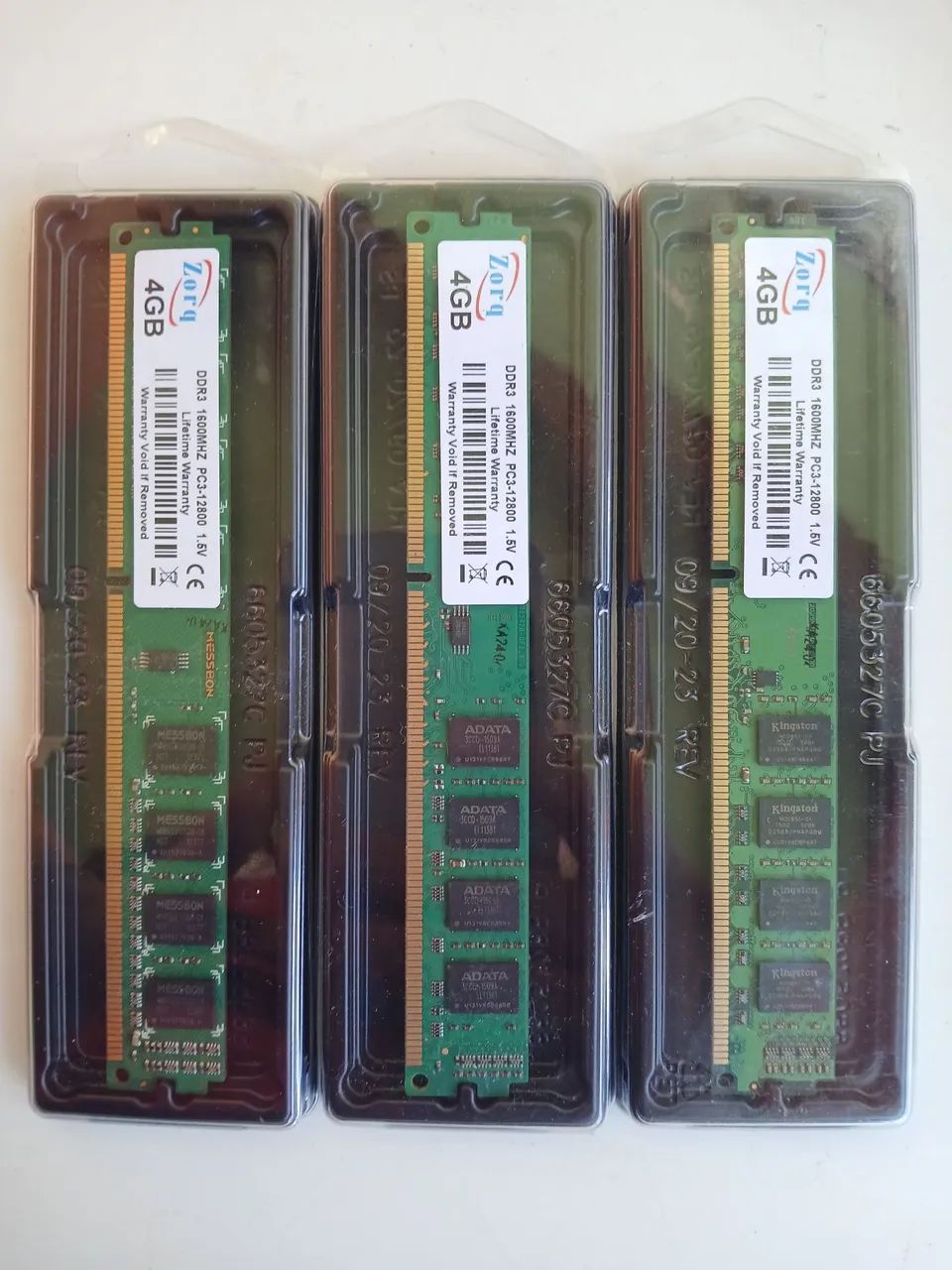 MEMÓRIA RAM DDR3 4 GB FREQUÊNCIA 1600 PRA COMPUTADOR  - Foto 3