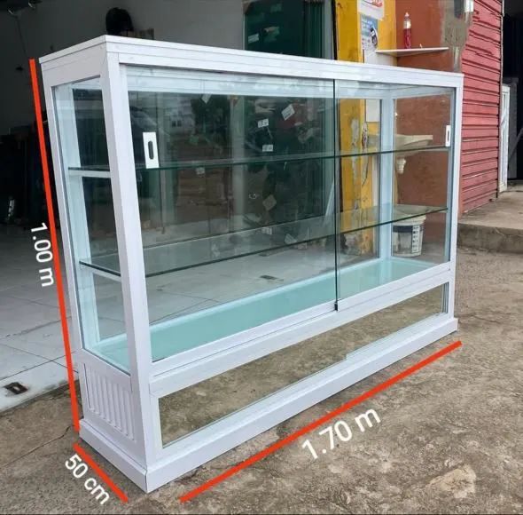 Balcão Vitrine Branco 