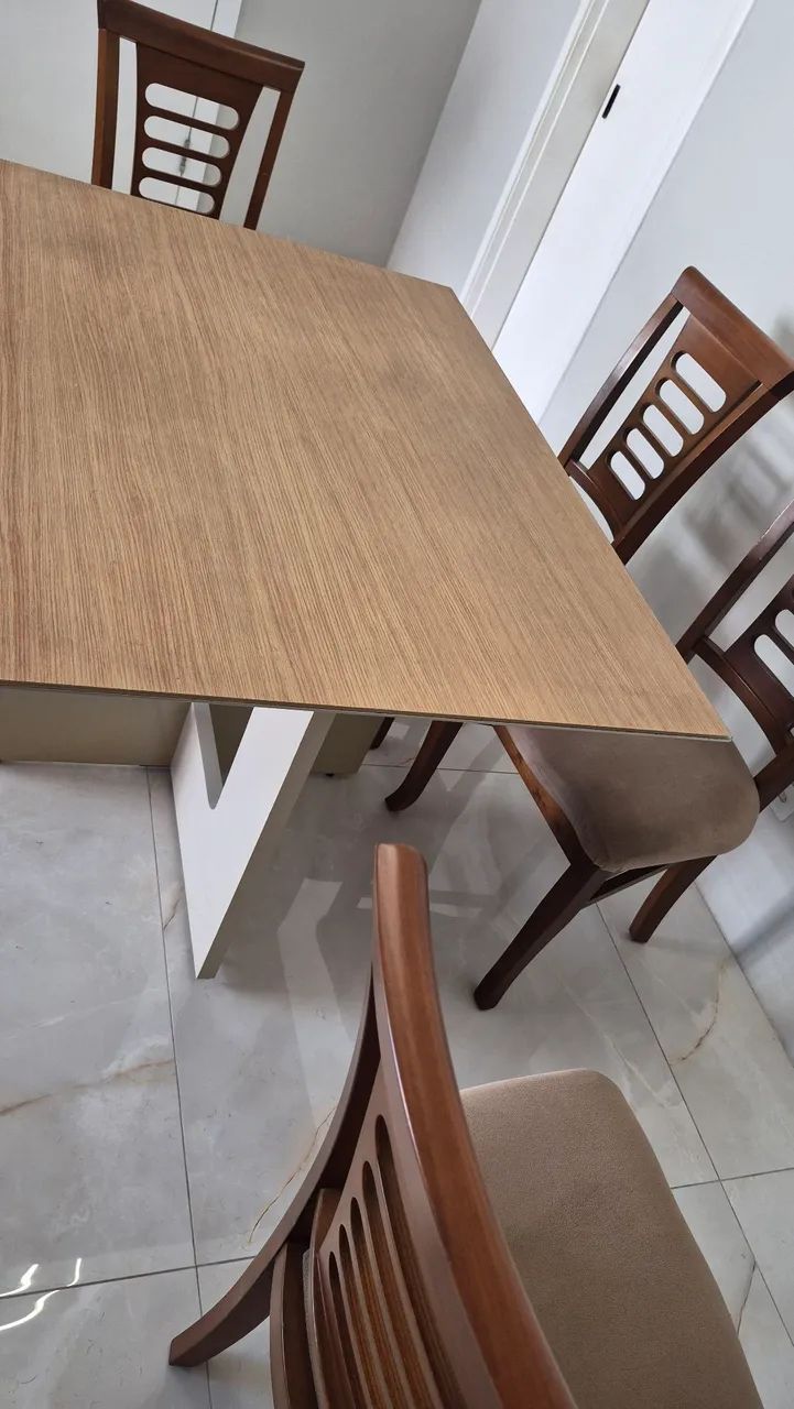 Conjunto mesa de jantar 4 lugares  - Foto 3