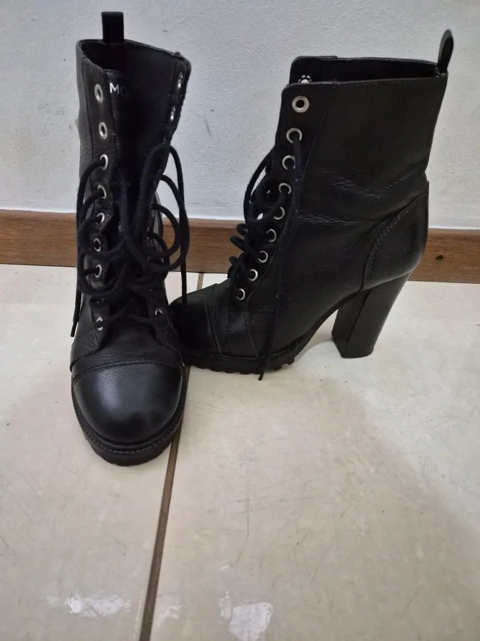 BOTA COTURNO COURO DUMOND - Foto 2