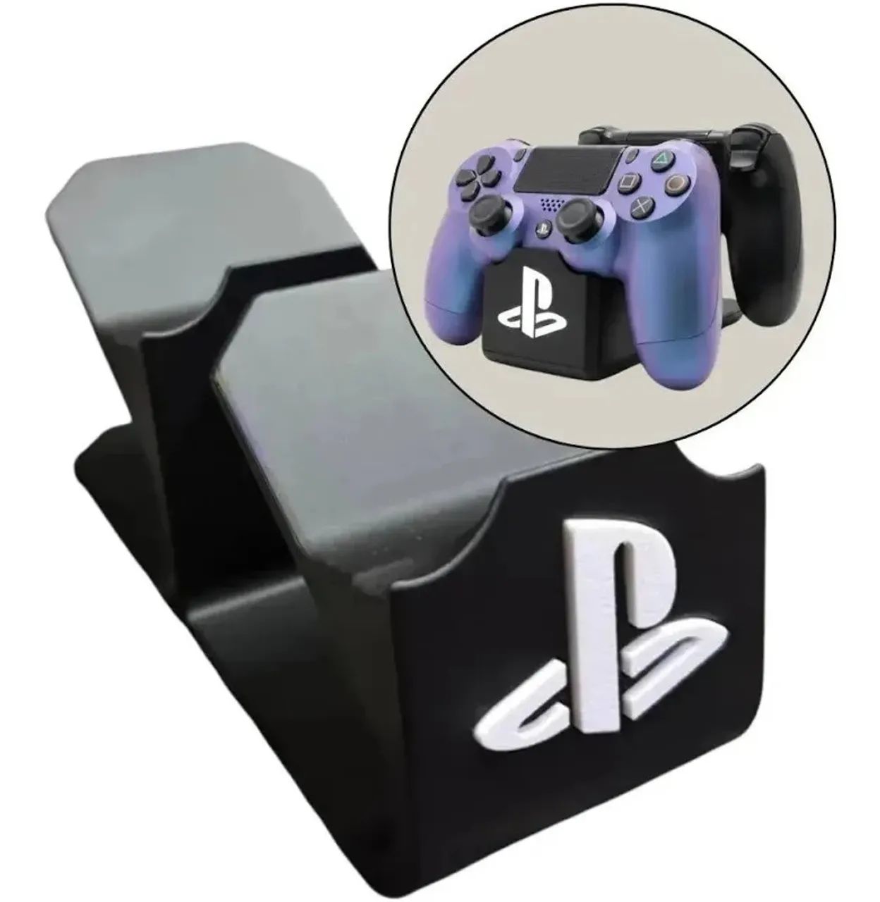Suporte duplo para PS4 / Play4 - Foto 4