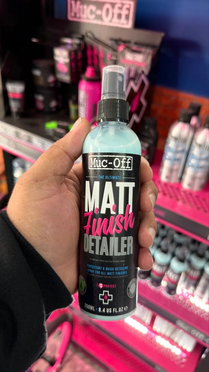 Polidor Muc Off Matt Finish Detailer Bicicletas Foscas 250ml
