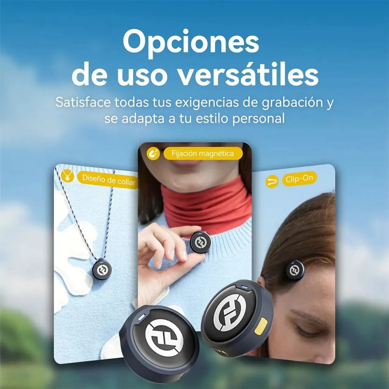 Microfone Hollyland Lark M2 combo duplo USB C,Lightning e Camera - Foto 3