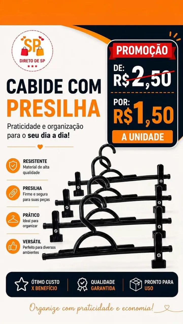 Vendo Cabide de Calça