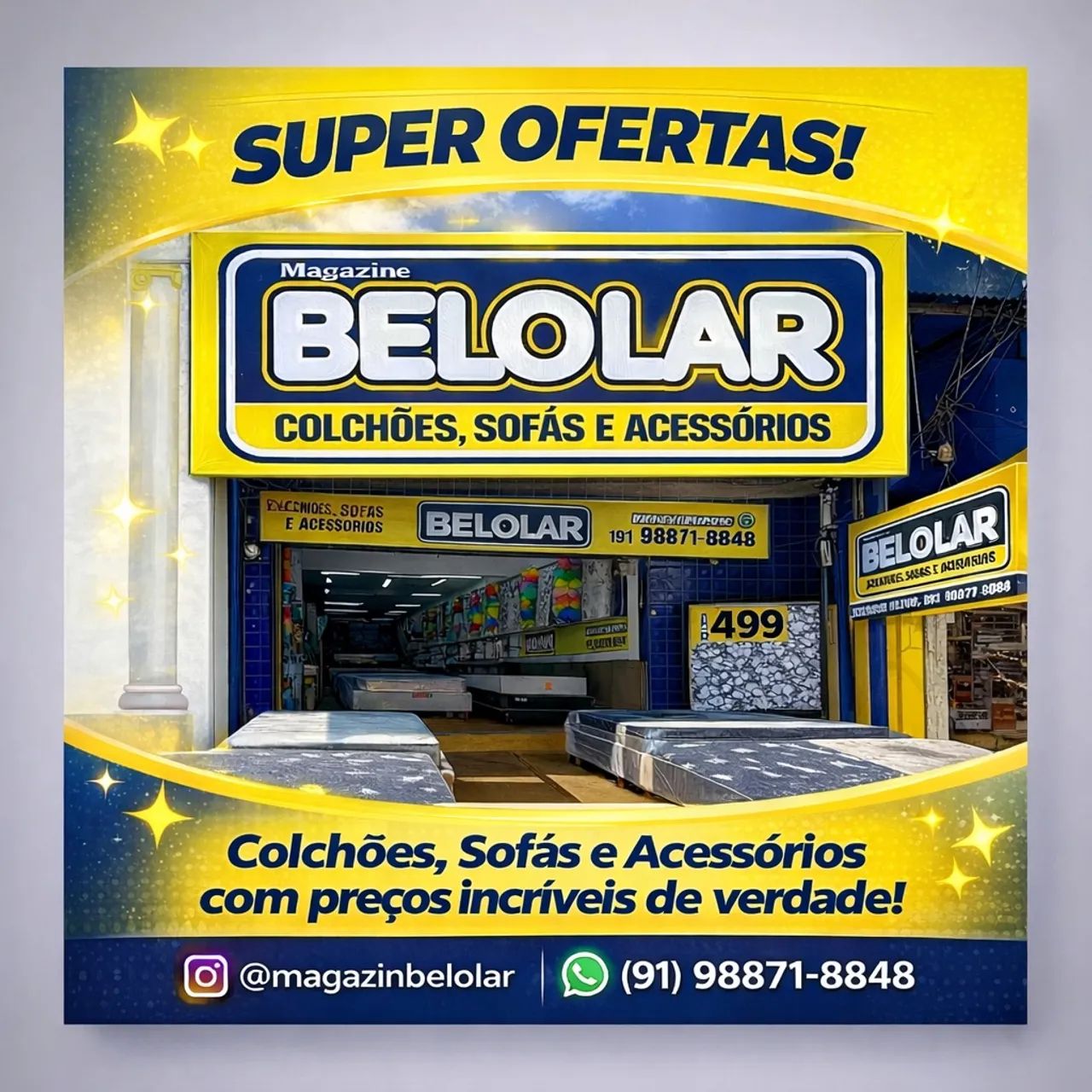 Loja de colchão na Pedreira 