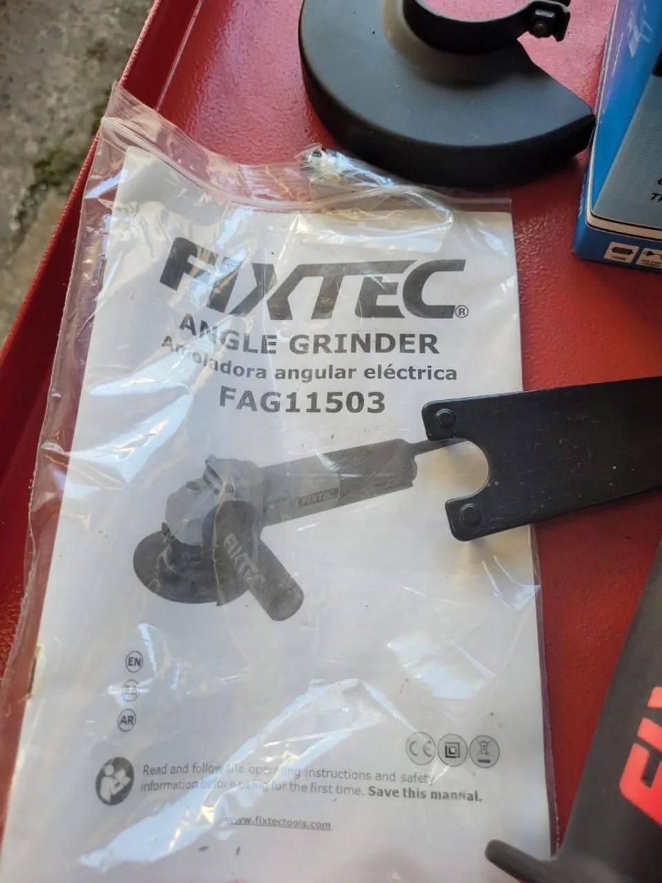  Esmerilhadeira Angular Fixtec 750W / 115mm - Foto 2