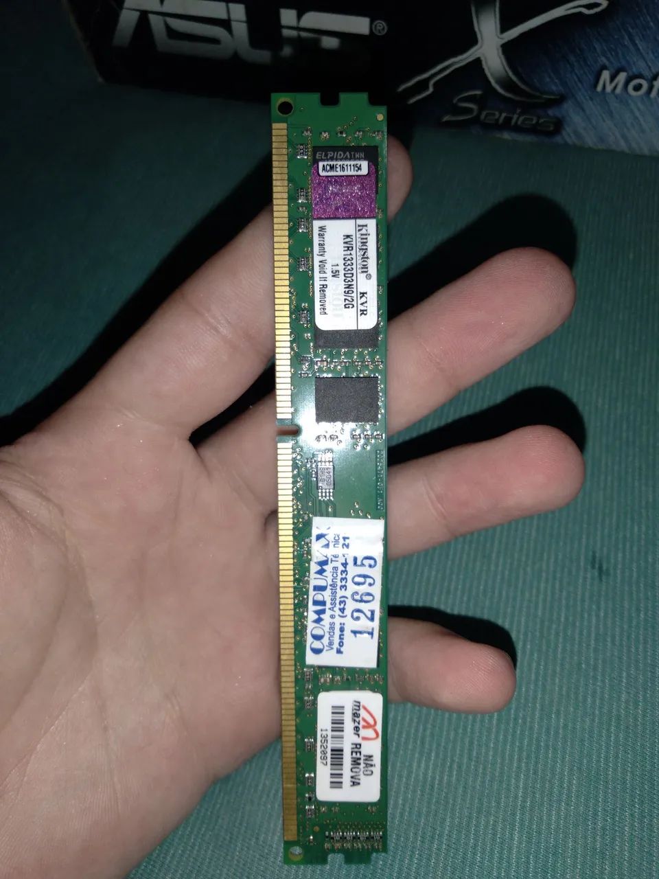 Memoria RAM ddr3 2gb 