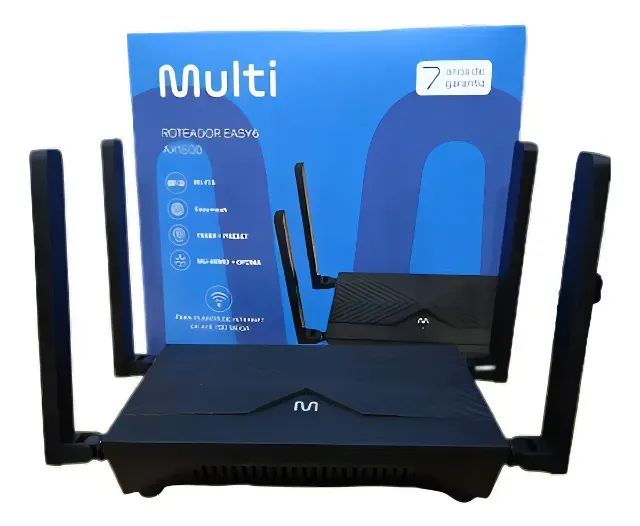 Roteador Wifi 6 Multilaser Easy6 Ax1500