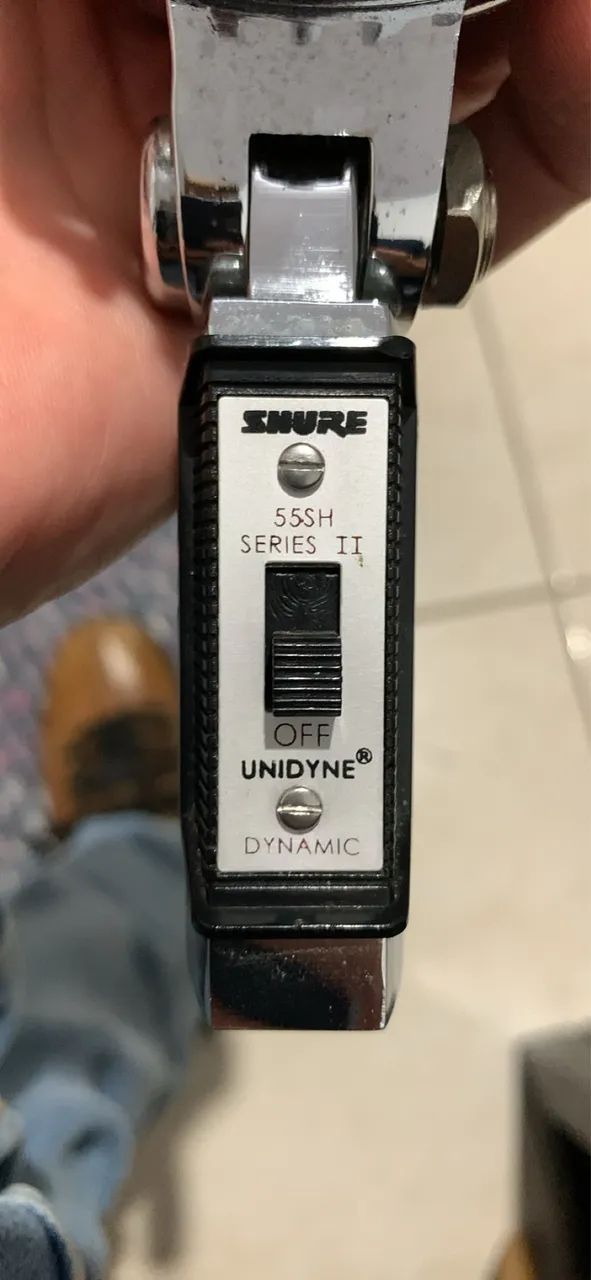 Shure 55SH Series II Original - O Clássico di Rei do Rock