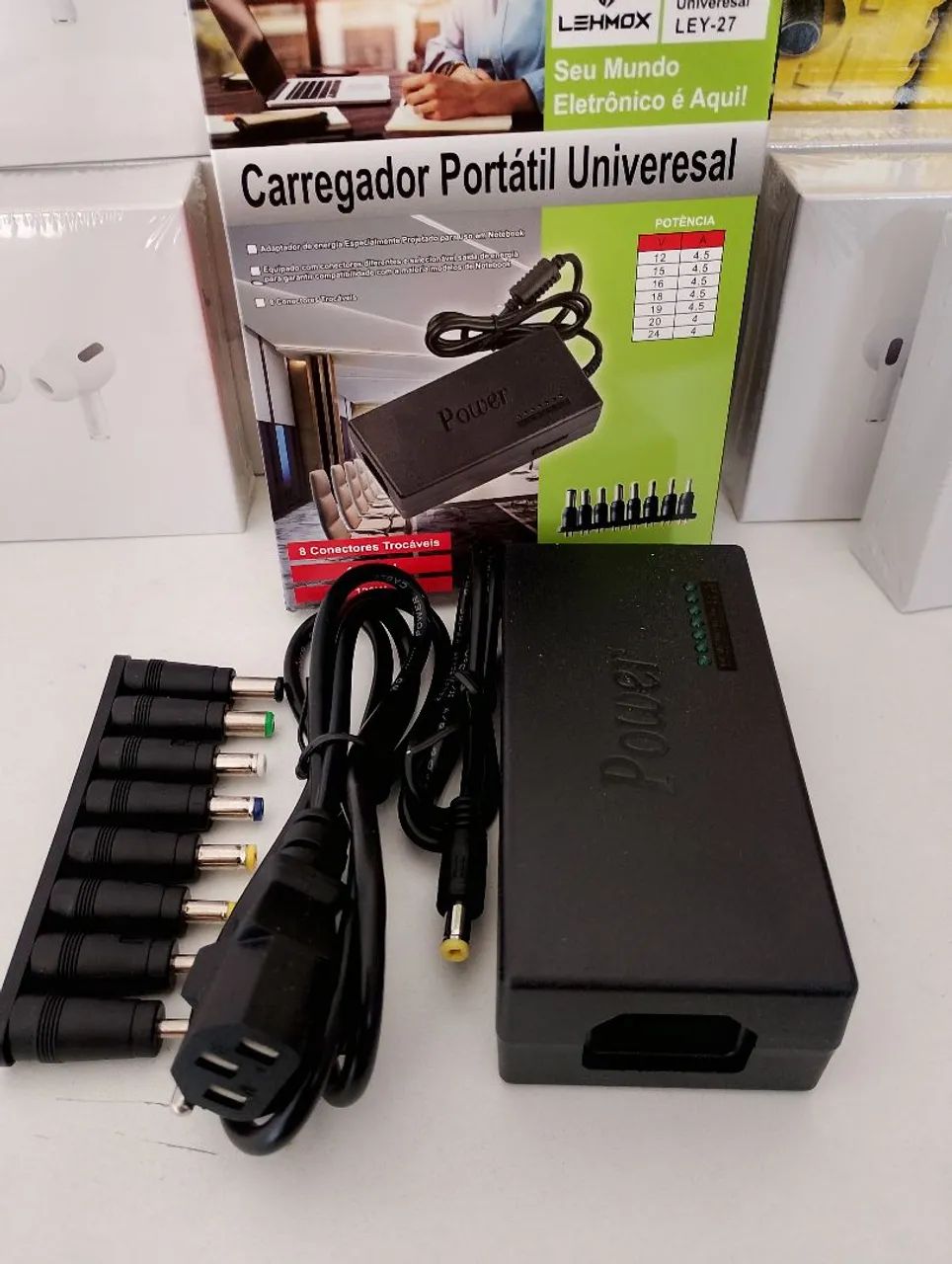 Carregador universal para notebook lap top pronto entrega  - Foto 6