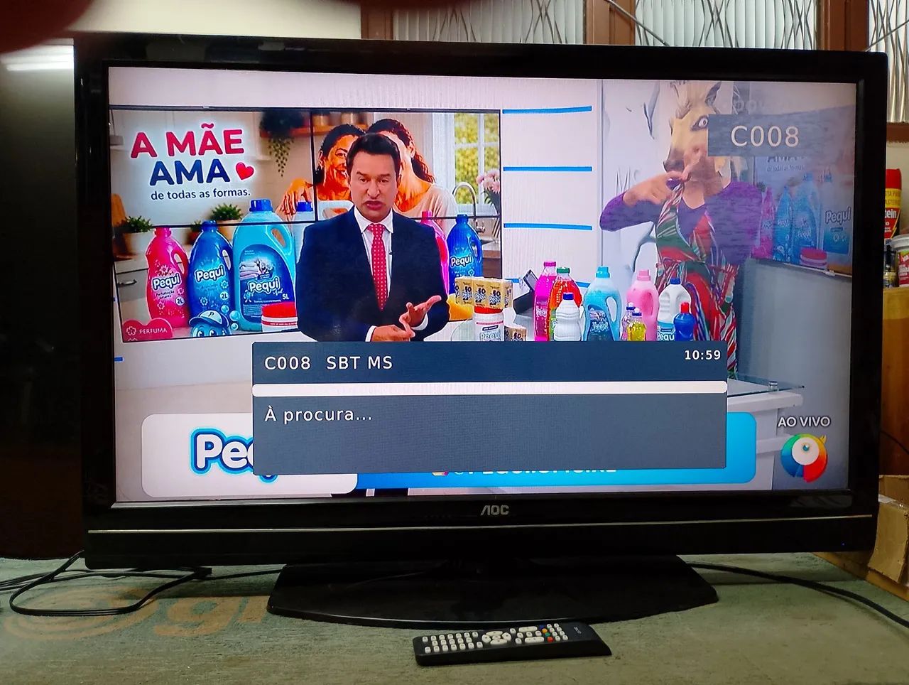 Tv AOC LCD analógica 42" não é smart - Foto 2