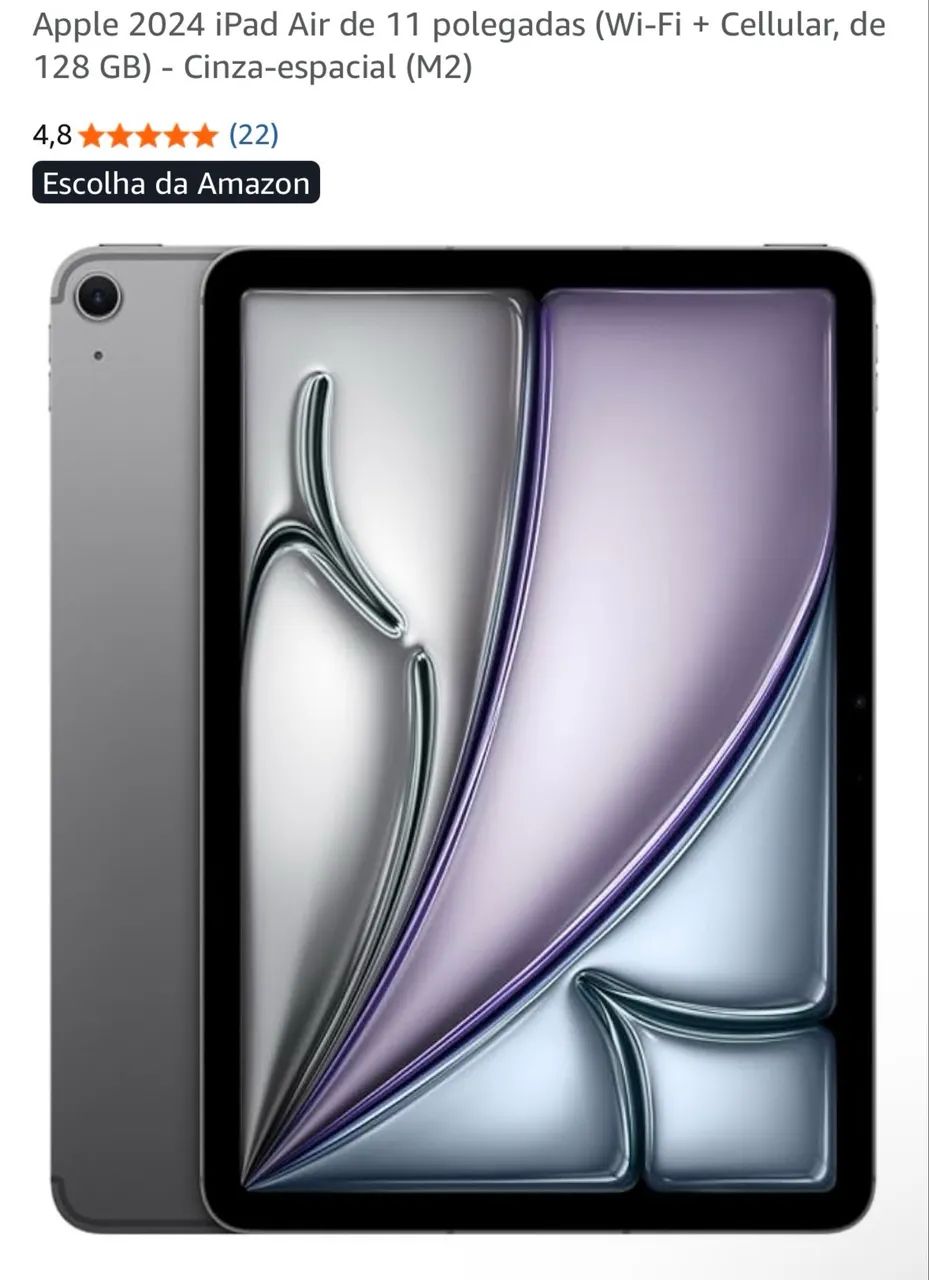 Apple 2024 IPad Air de 11 polegadas (128GB) - Foto 5