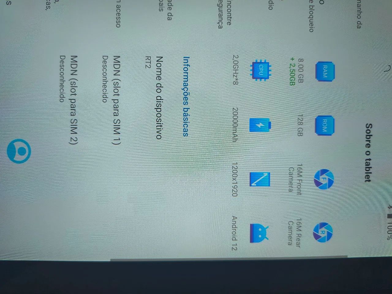 Tablet Oukitel rt2  - Foto 4