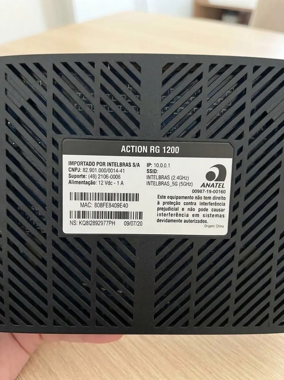 Roteador Intelbras Action RG 1200 Gigabit Dual Band - Foto 3