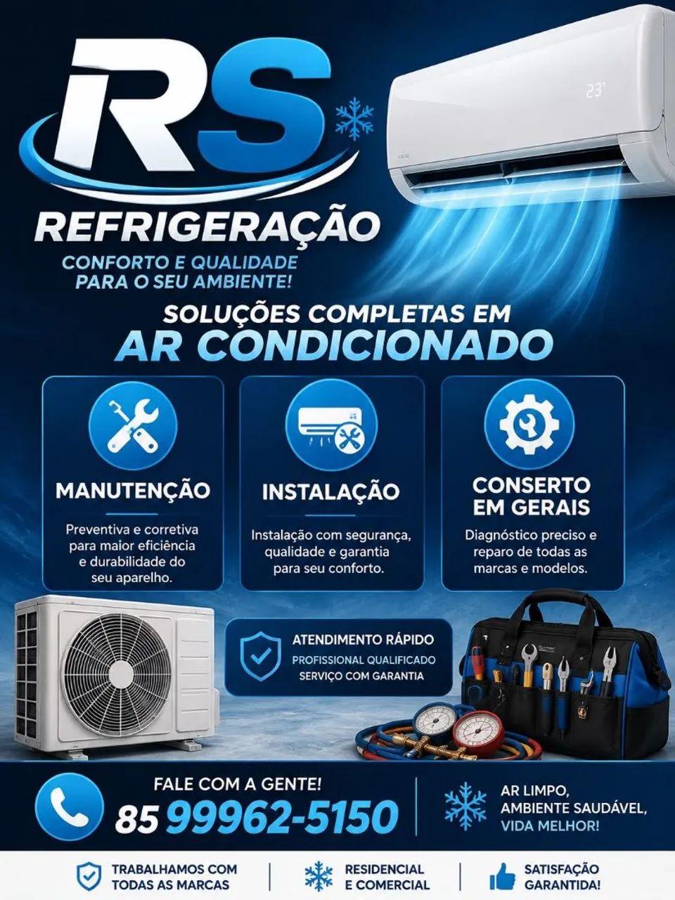 Fazemos manutenção, instalação etc...