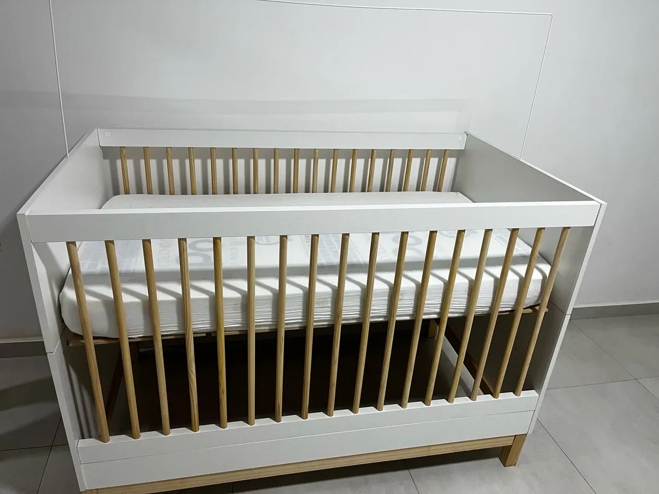 Berço de bebê 2 em 1