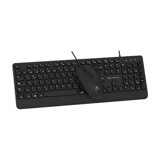 Kit Teclado e Mouse C3Tech KT-150BK - WZetta - Foto 5